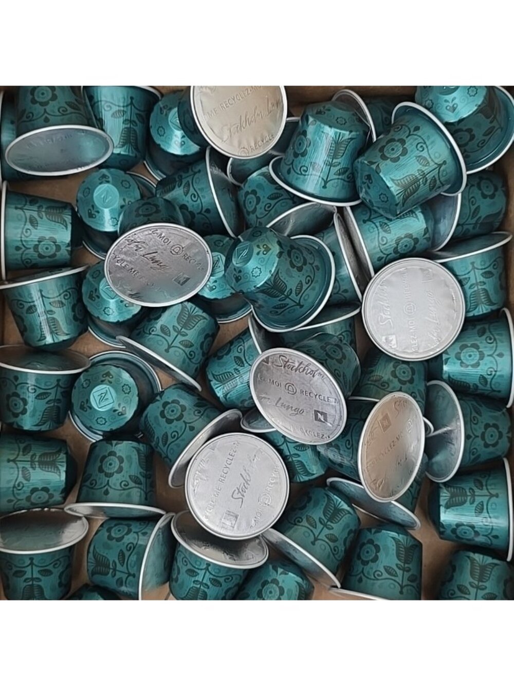 Nespresso Original Line Medium Roast Blend Stockholm Lungo 50 BULK CT BB 11/2026